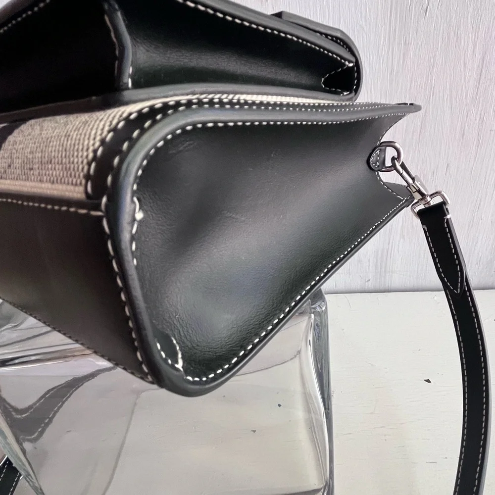 BURBERRY Check Jacquard Pocket Bag - Picture 8 of 17